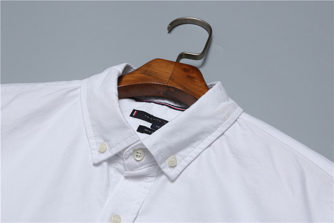 Tommy Hilfiger Regular Fit Short-Sleeve Oxford Shirt · A575 — תמונה 22