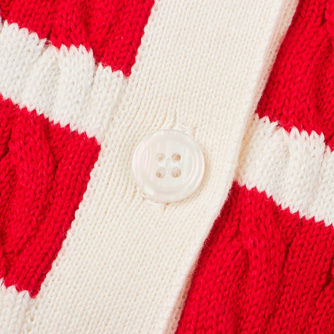 Tommy Hilfiger Stripe Cable Knit Cardigan · A3405 — תמונה 8