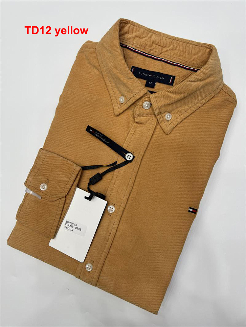 Tommy Hilfiger Regular Fit Corduroy Shirt · A2290 — תמונה 4