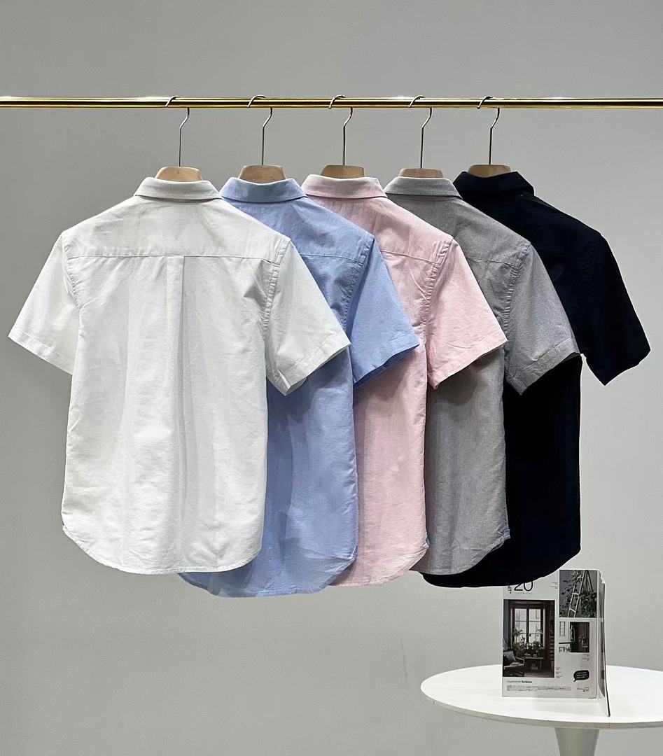 Tommy Hilfiger Regular Fit Short-Sleeve Oxford Shirt · A3202 — תמונה 13