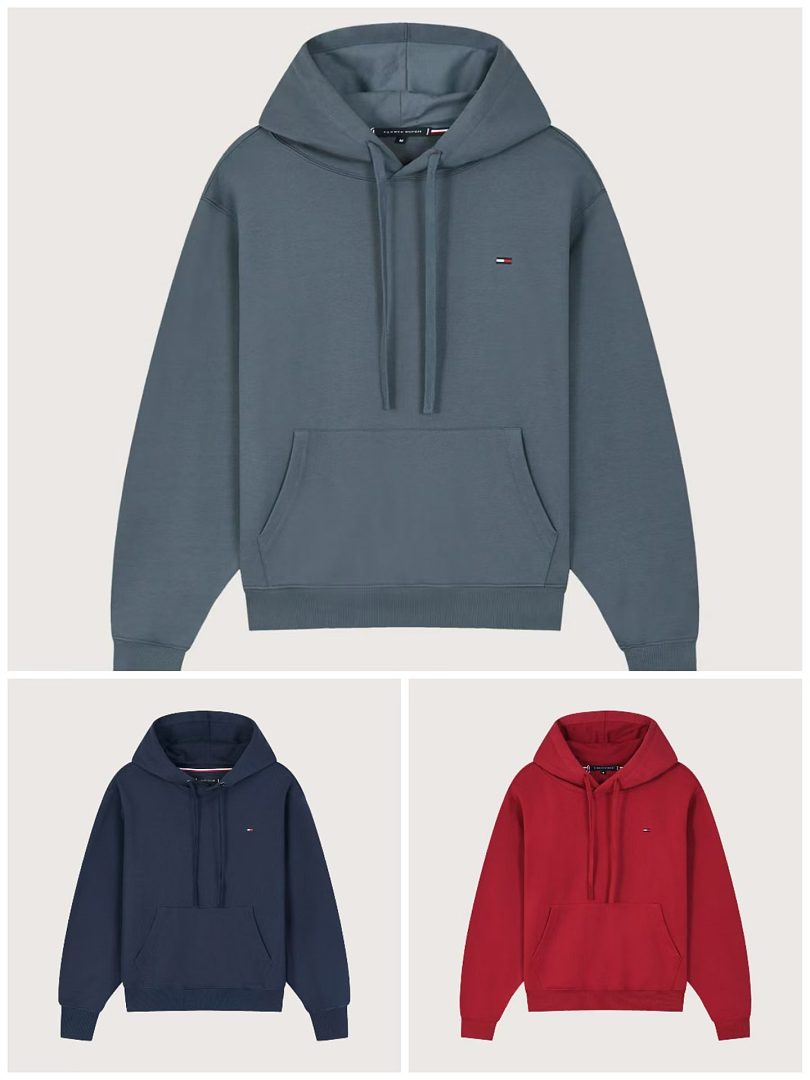Tommy Hilfiger Embroidered Hilfiger Crest Hoodie · A3416 — תמונה 40