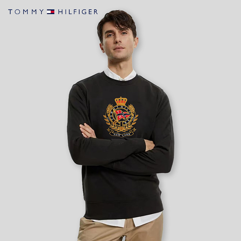 Tommy Hilfiger Crest Logo Fleece Sweatshirt · A2738 — תמונה 49