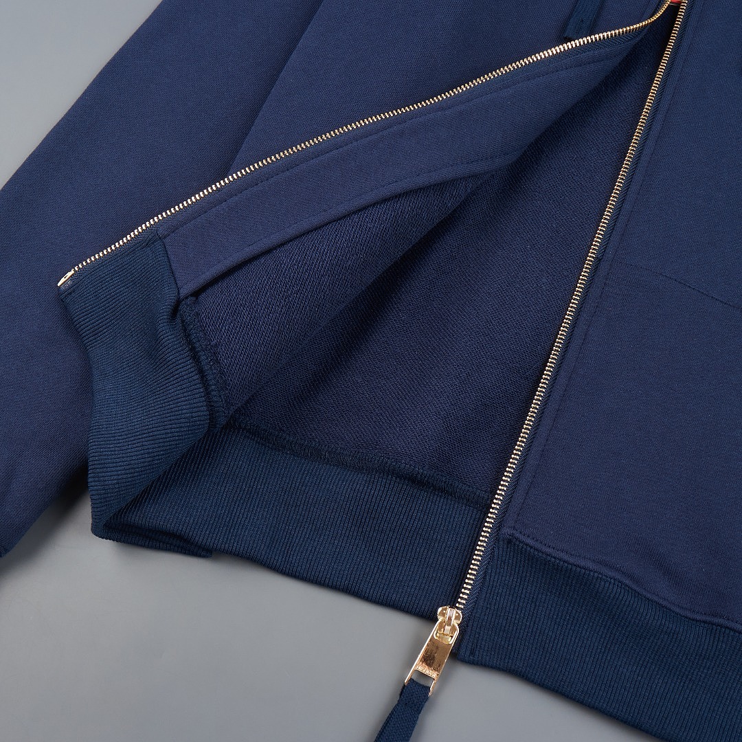 Tommy Hilfiger Gold Crest Logo Zip Hoodie · A3414 — תמונה 8