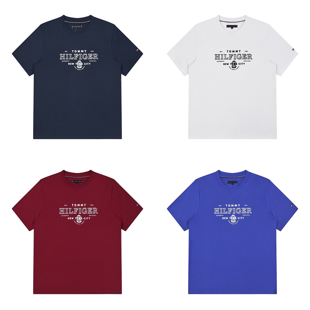Tommy Hilfiger Oversized Luxe Serif NY Tee · A3096 — תמונה 41