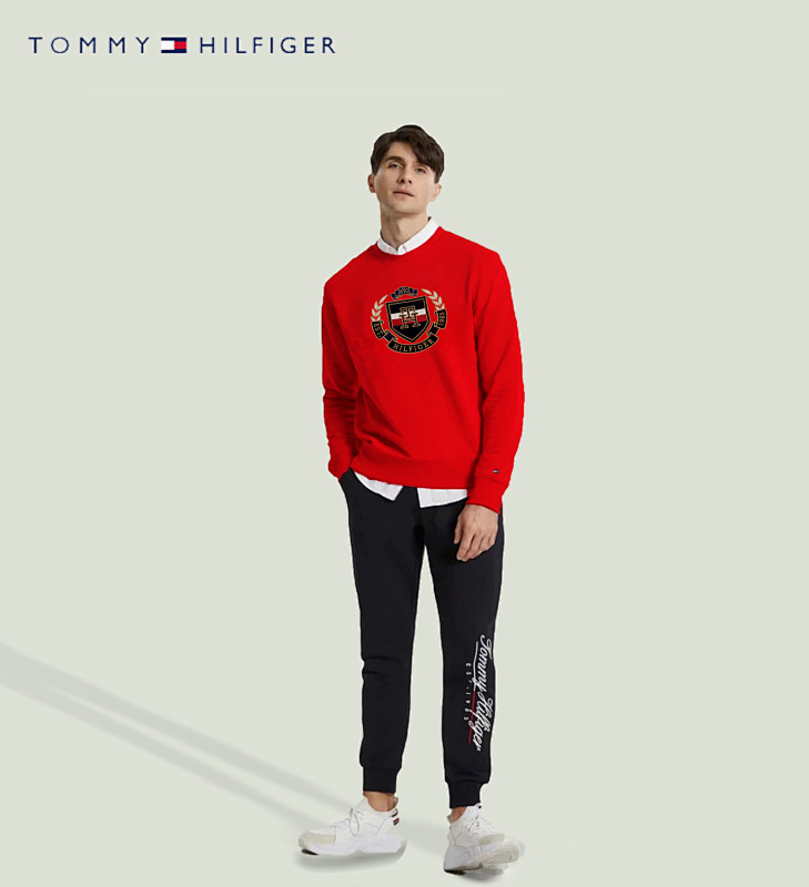 Tommy Hilfiger Crest Logo Fleece Sweatshirt · A2738 — תמונה 21
