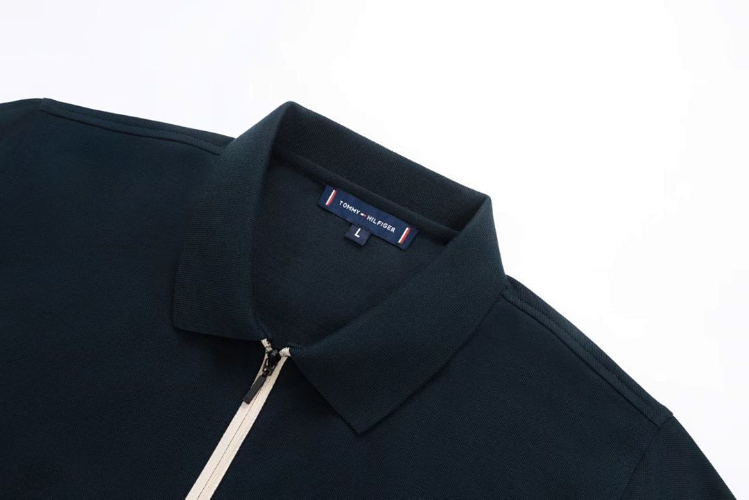 Tommy Hilfiger Regular Fit Smooth Cotton Zip · A2965 — תמונה 6