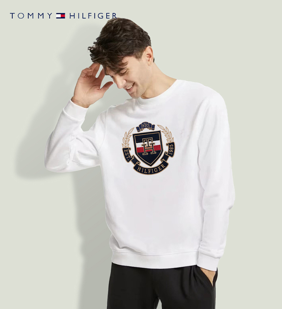 Tommy Hilfiger Crest Logo Fleece Sweatshirt · A2738 — תמונה 16