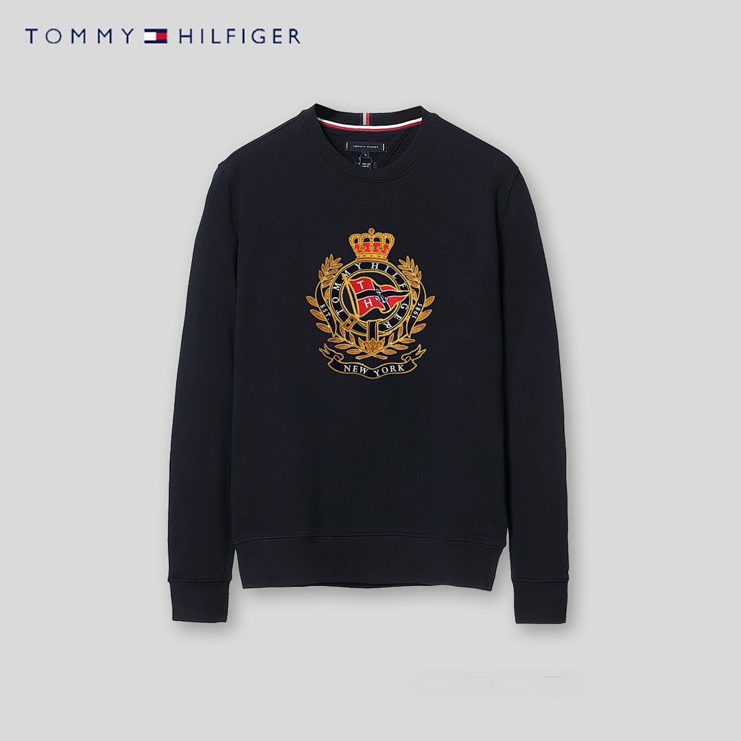 Tommy Hilfiger Crest Logo Fleece Sweatshirt · A2738 — תמונה 60