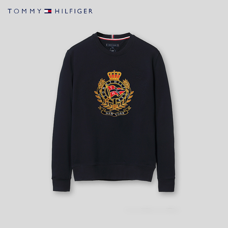 Tommy Hilfiger Crest Logo Fleece Sweatshirt · A2738 — תמונה 61