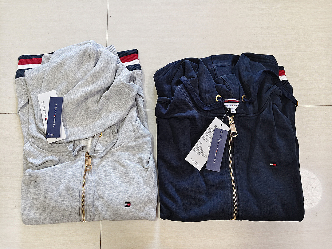 Tommy Hilfiger Signature Stripe Hem Zip Hoodie · A3391 — תמונה 6