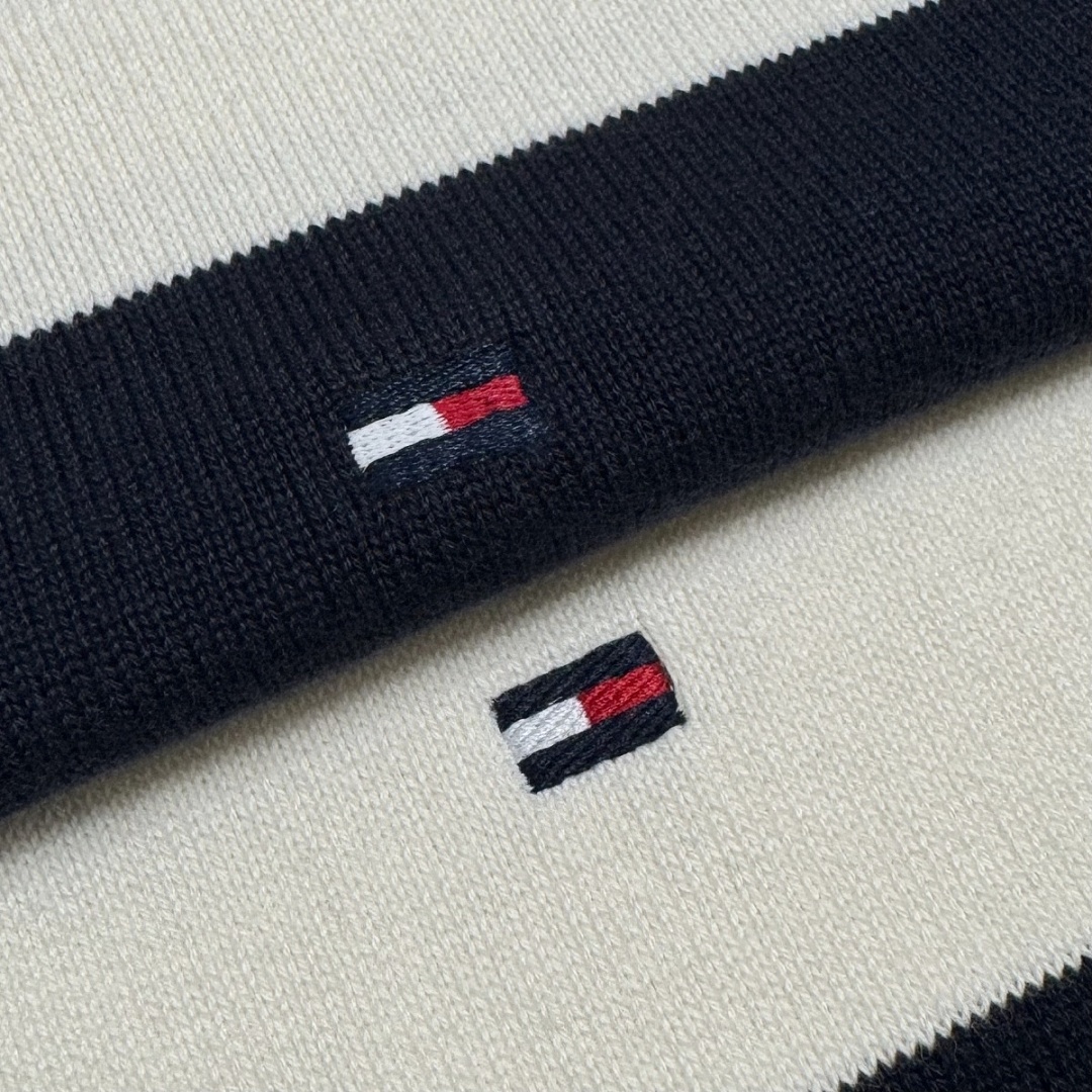 Tommy Hilfiger Rugby Stripe Crewneck Sweater · A3386 — תמונה 11