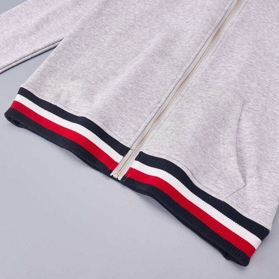 Tommy Hilfiger Signature Stripe Hem Zip Hoodie · A3391 — תמונה 19