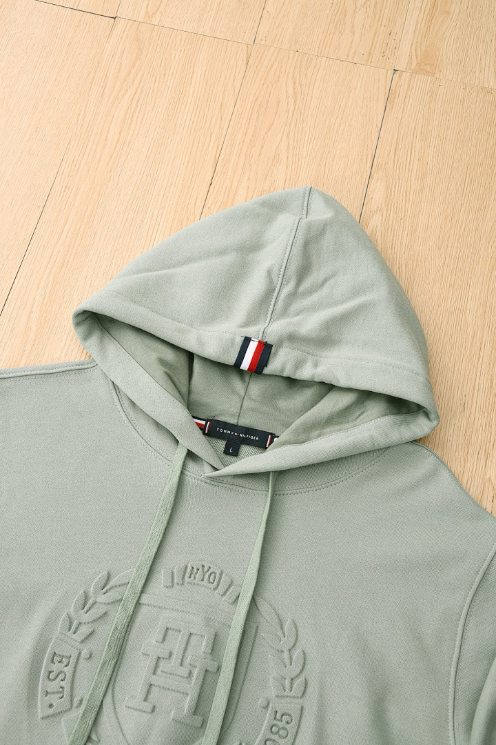 Tommy Hilfiger Flag Embroidery Terry Hoody · A2572 — תמונה 36
