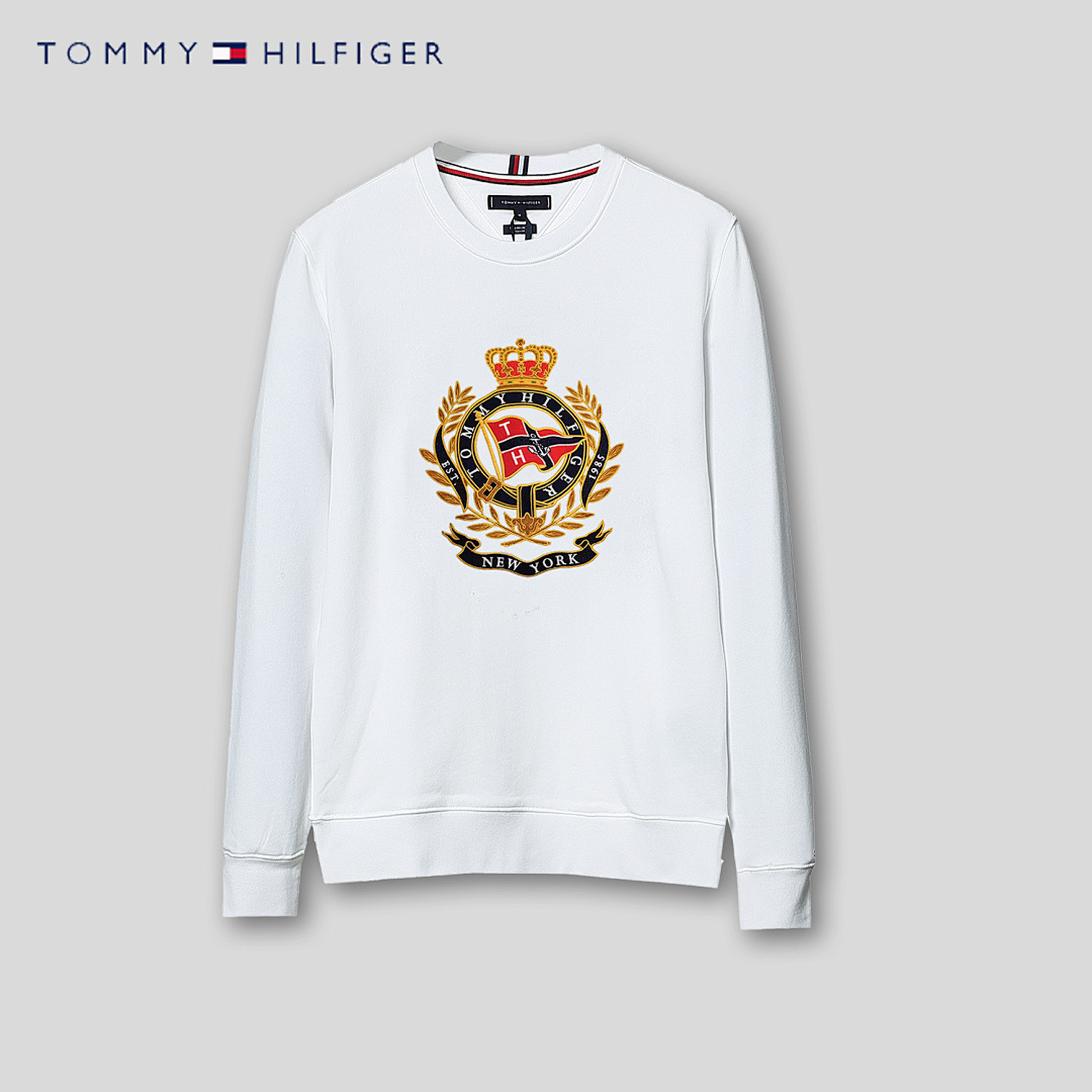 Tommy Hilfiger Crest Logo Fleece Sweatshirt · A2738 — תמונה 56