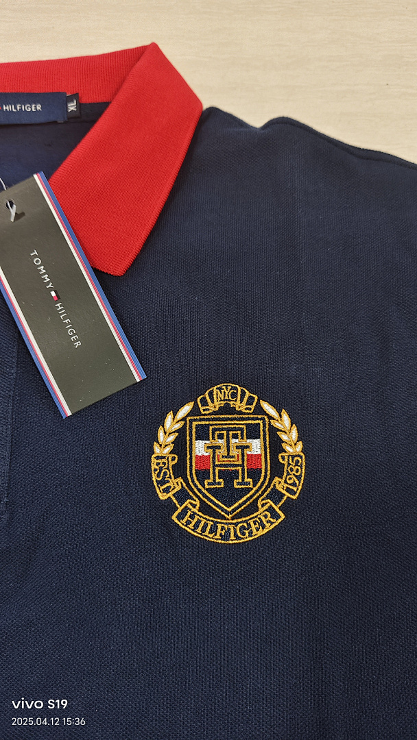 Tommy Hilfiger Flag Logo Polo · A1906 — תמונה 4