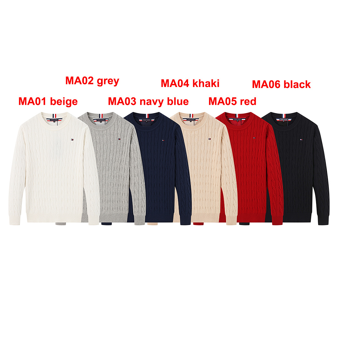 Tommy Hilfiger Cable Knit Sweater · A2103
