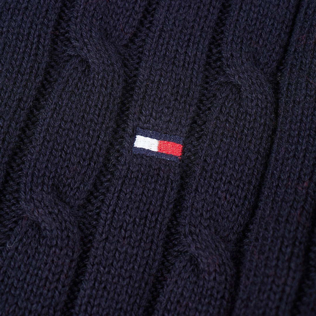 Tommy Hilfiger Cable Knit Cardigan · A3460 — תמונה 10