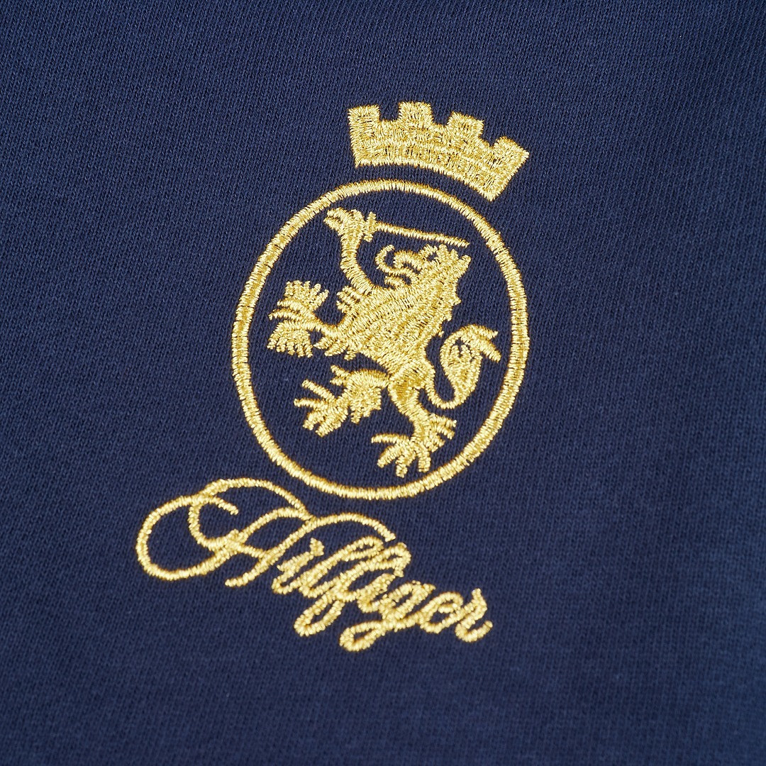Tommy Hilfiger Gold Crest Logo Zip Hoodie · A3414 — תמונה 14