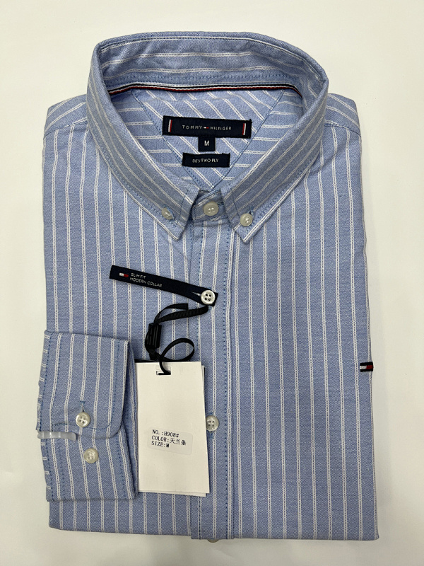 Tommy Hilfiger Regular Fit Stripe Oxford Shirt · A2700 — תמונה 22