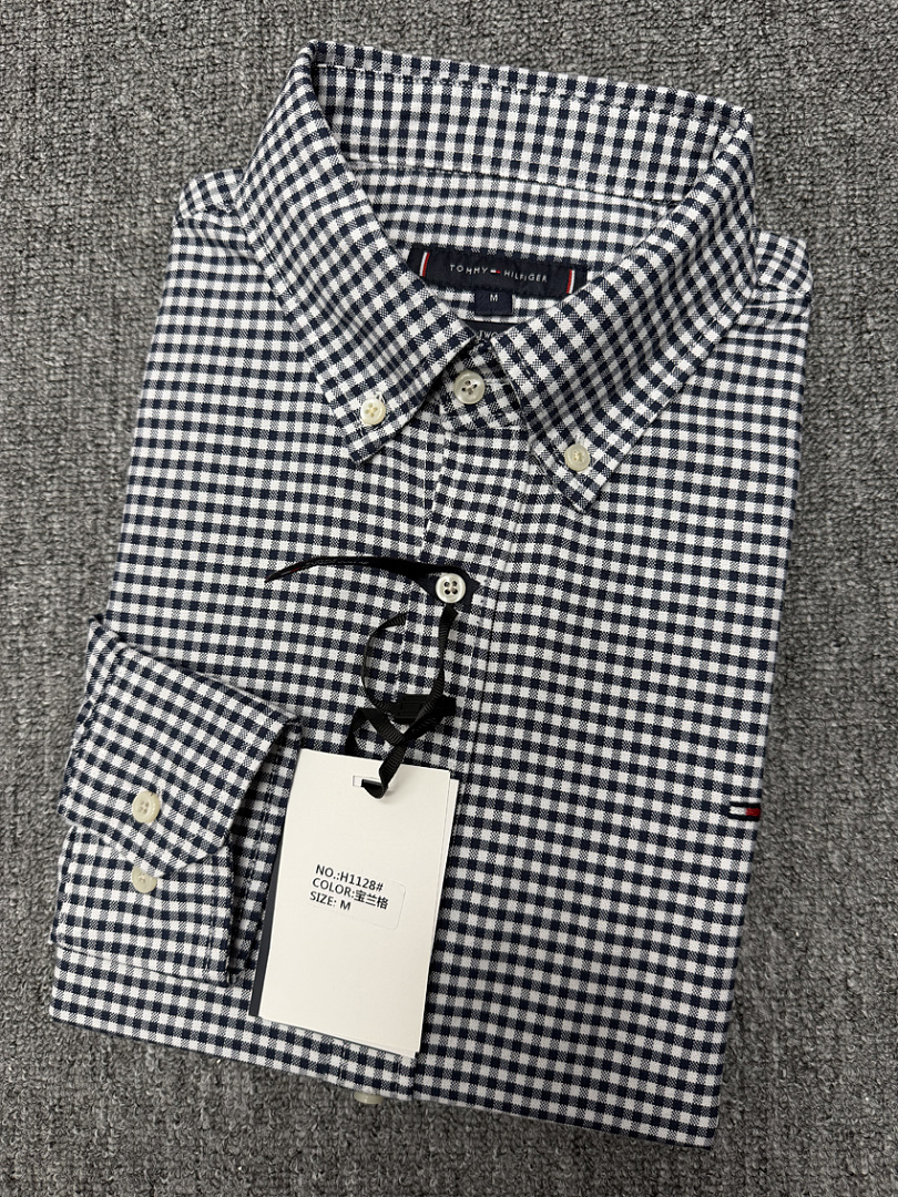 Tommy Hilfiger Regular Fit Gingham Oxford Shirt · A3437 — תמונה 11
