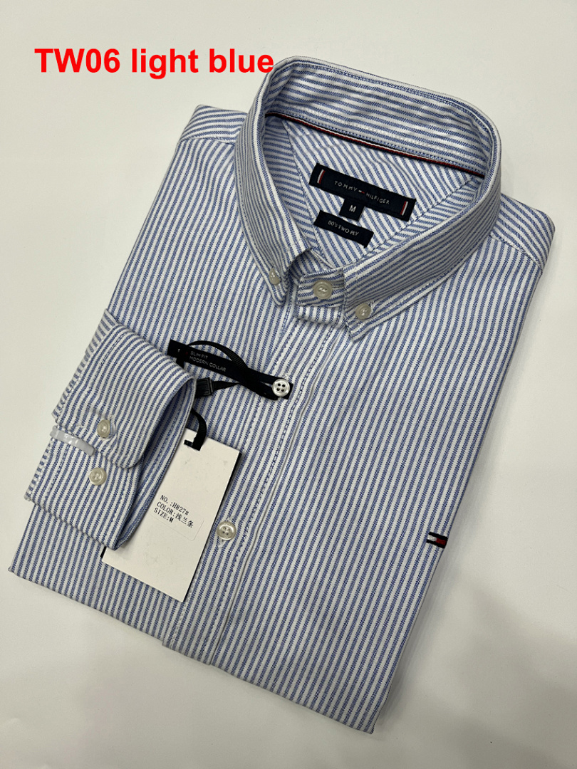 Tommy Hilfiger Regular Fit Stripe Oxford Shirt · A2424 — תמונה 3