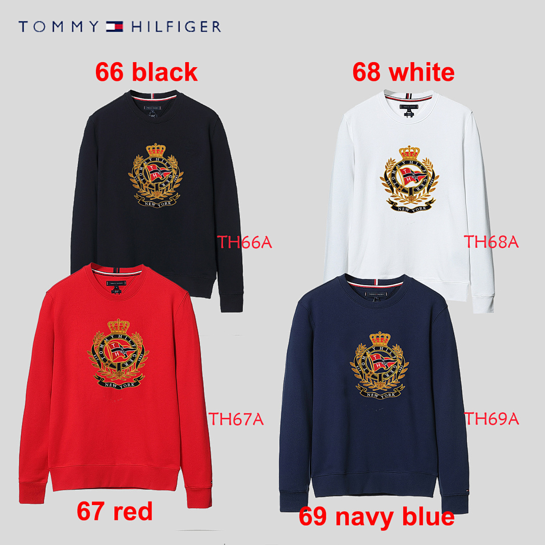 Tommy Hilfiger Crest Logo Fleece Sweatshirt · A2738