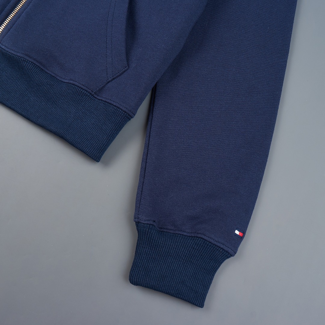 Tommy Hilfiger Gold Crest Logo Zip Hoodie · A3414 — תמונה 11