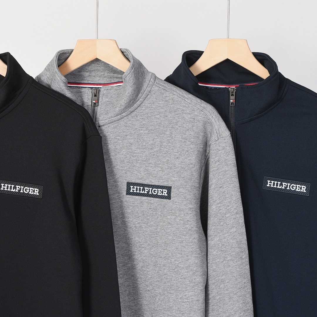 Tommy Hilfiger Tommy Badge Quarter-Zip · A2600 — תמונה 14
