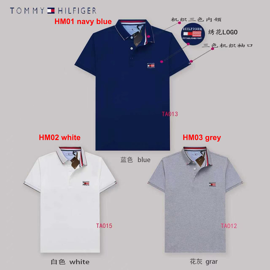 Tommy Hilfiger Regular Fit Tipped Smooth Cotton · A3309 — תמונה 3