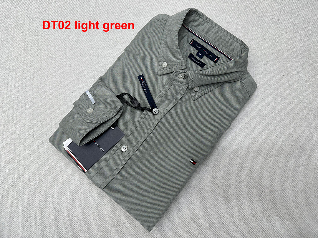 Tommy Hilfiger Regular Fit Corduroy Shirt · A1791 — תמונה 11