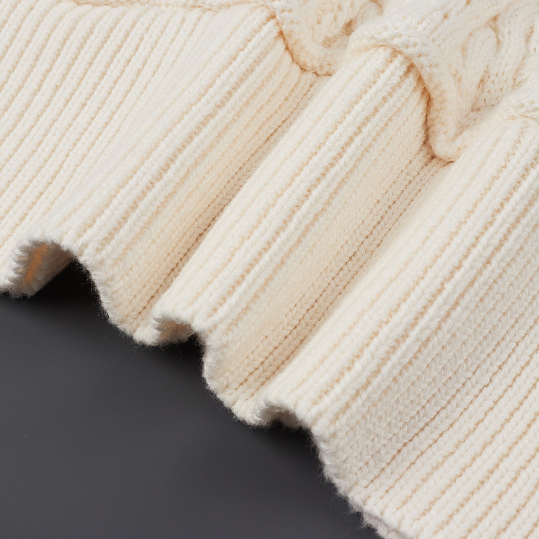 Tommy Hilfiger Tommy Badge Washed Cable Knit · A3375 — תמונה 8