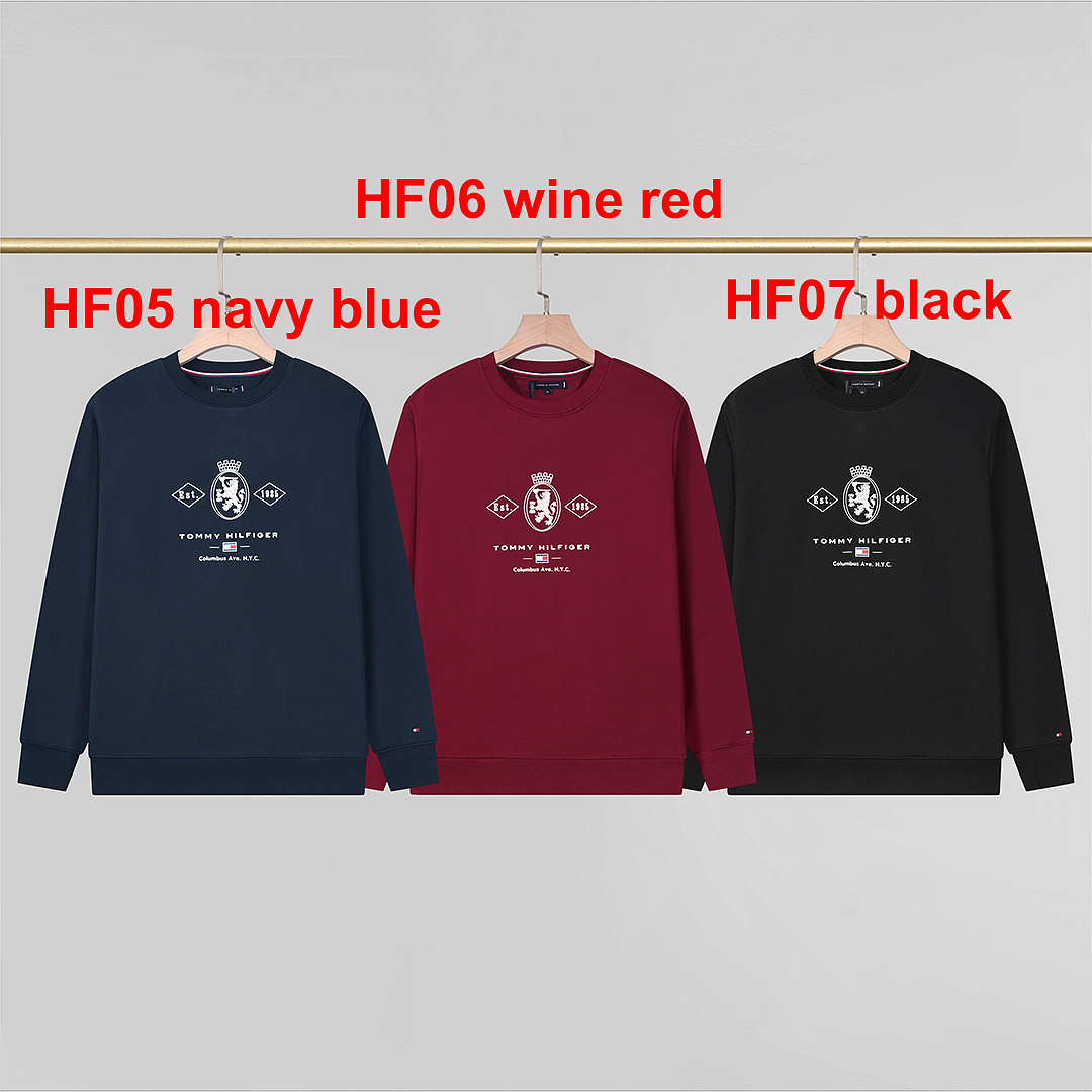 Tommy Hilfiger Embroidered Crest Sweatshirt · A3303 — תמונה 8