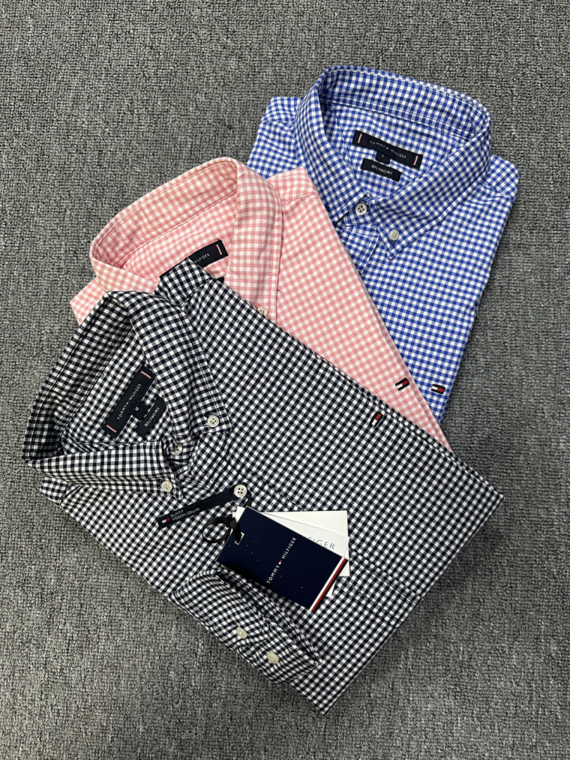 Tommy Hilfiger Regular Fit Gingham Oxford Shirt · A2508 — תמונה 10