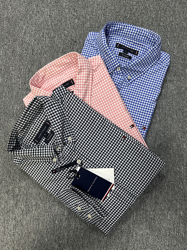 Tommy Hilfiger Regular Fit Gingham Oxford Shirt · A2508 — תמונה 11