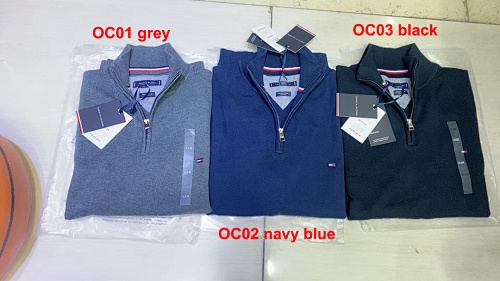 Tommy Hilfiger Classic Quarter-Zip Sweater · A2549