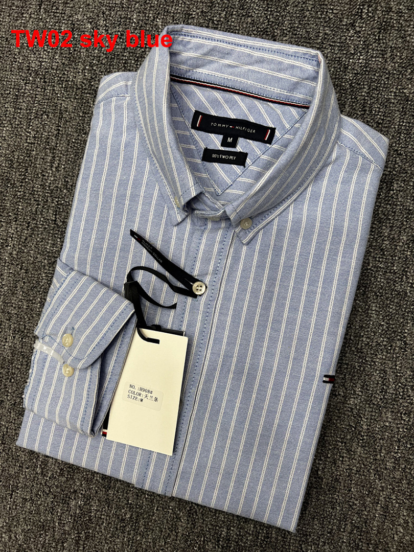 Tommy Hilfiger Regular Fit Stripe Oxford Shirt · A2700 — תמונה 10