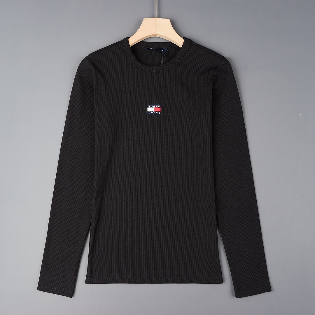 Tommy Hilfiger Badge Jersey Long Sleeve T-Shirt · A3444 — תמונה 13