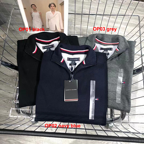 Tommy Hilfiger Classic Quarter-Zip Sweater · A1675
