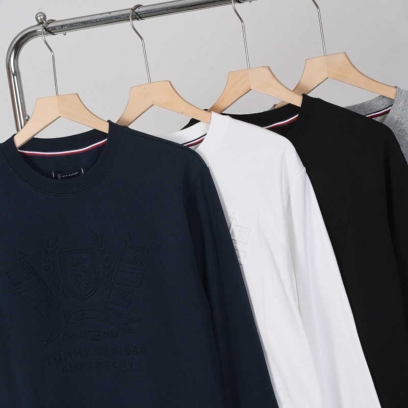 Tommy Hilfiger Crest Embroidery Intechno Knit Sweatshirt · A2552 — תמונה 52