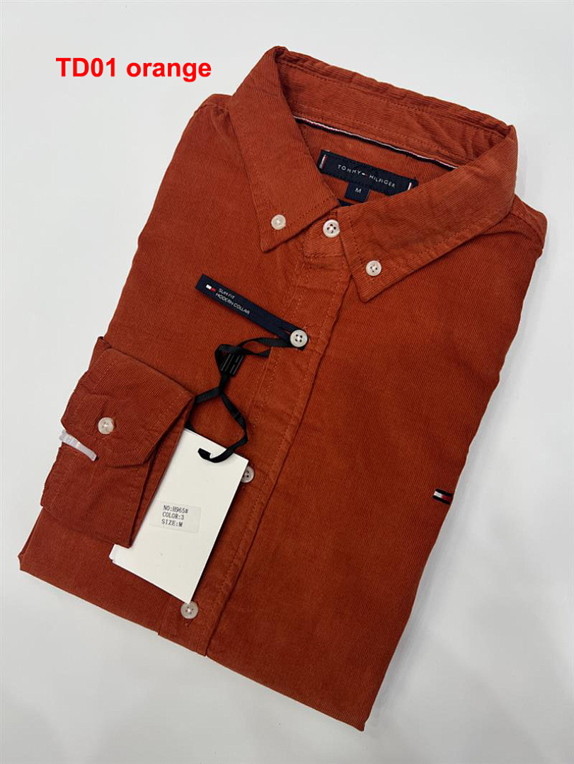 Tommy Hilfiger Regular Fit Corduroy Shirt · A2290 — תמונה 15