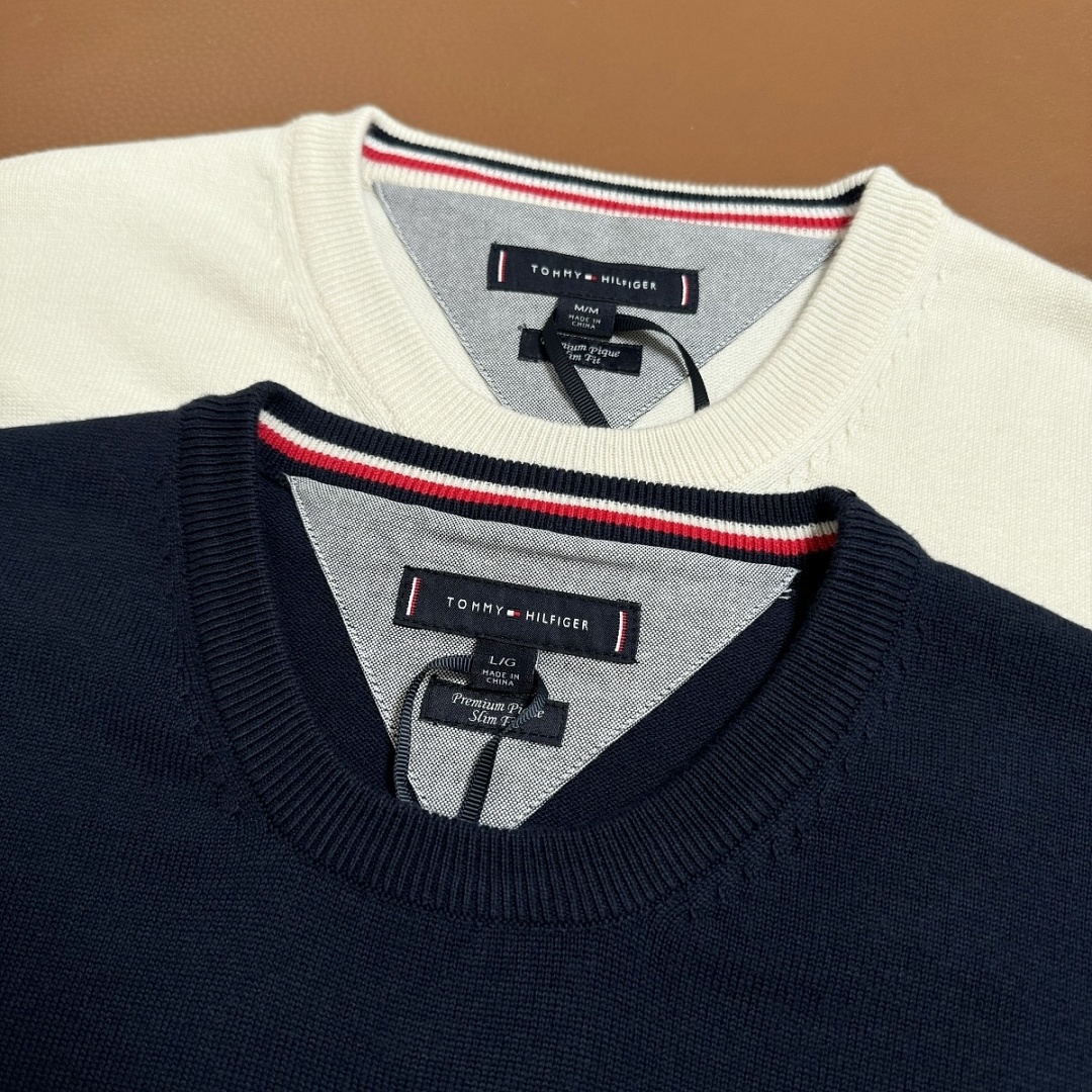 Tommy Hilfiger Rugby Stripe Crewneck Sweater · A3386 — תמונה 14