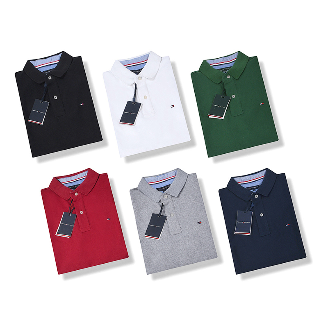 Tommy Hilfiger Slim Fit Lightweight Pique Knit · A1186 — תמונה 20