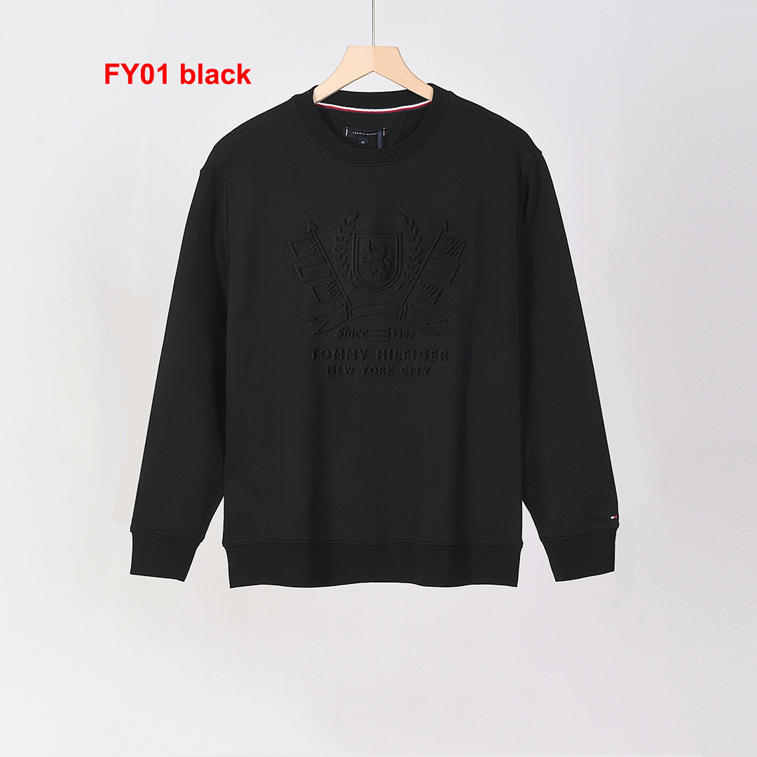 Tommy Hilfiger Crest Embroidery Intechno Knit Sweatshirt · A2552 — תמונה 10