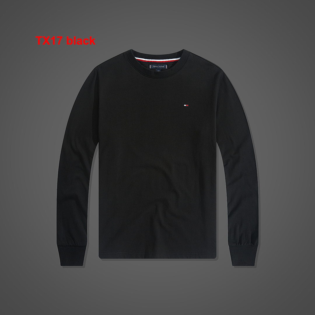 Tommy Hilfiger Slim Logo Long Sleeve T-Shirt · A2531 — תמונה 19