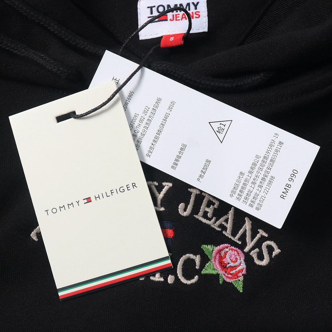 Tommy Jeans TJW Reg Floral Hoodie · A3390 — תמונה 7