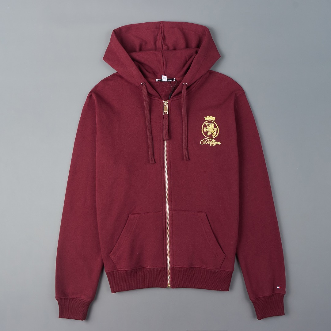 Tommy Hilfiger Gold Crest Logo Zip Hoodie · A3414 — תמונה 17