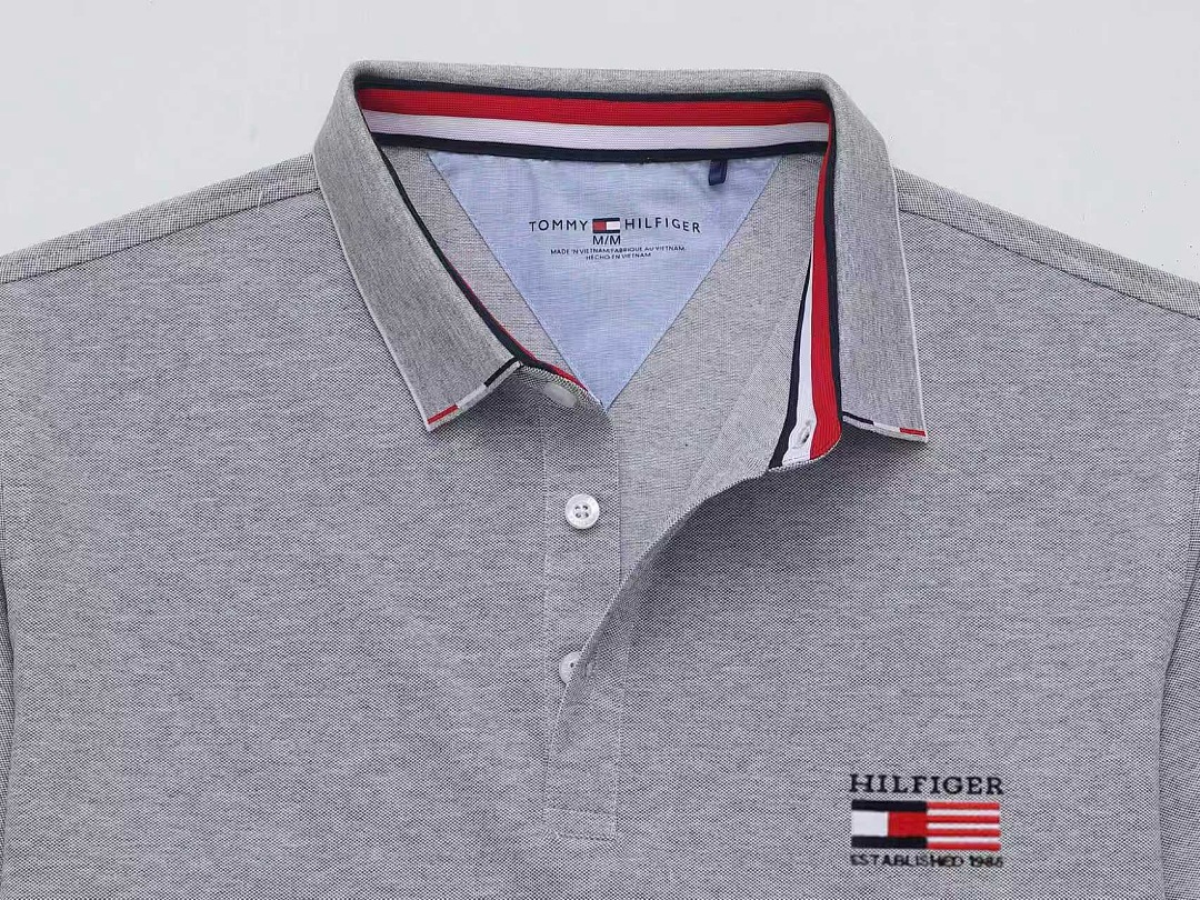 Tommy Hilfiger Regular Fit Tipped Smooth Cotton · A3309 — תמונה 9
