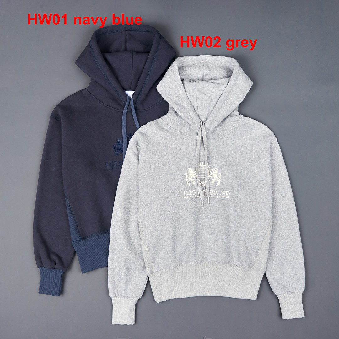 Tommy Hilfiger Badge Crest Logo Brushed-Back Hoodie · A3411