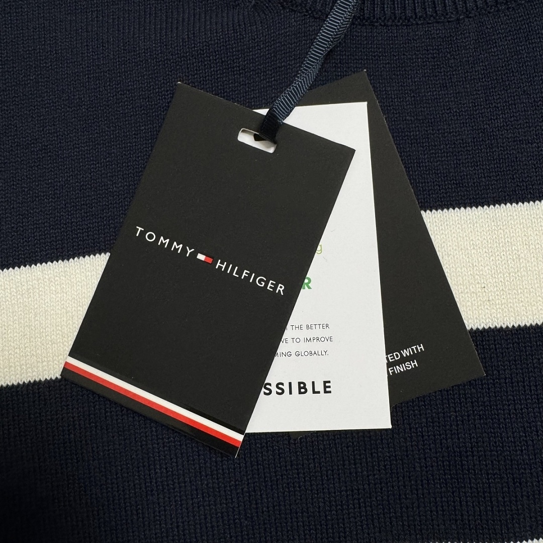 Tommy Hilfiger Rugby Stripe Crewneck Sweater · A3386 — תמונה 12