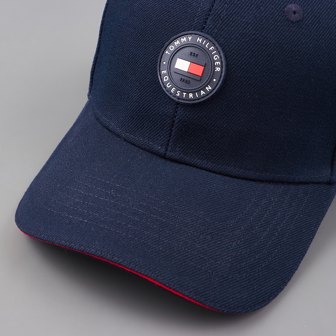 Tommy Hilfiger Round Patch Baseball Cap · A3462 — תמונה 7
